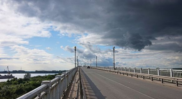 Friendship Bridge (now Danube Bridge) from Ruse, Bulgaria to Giurgiu, Romania