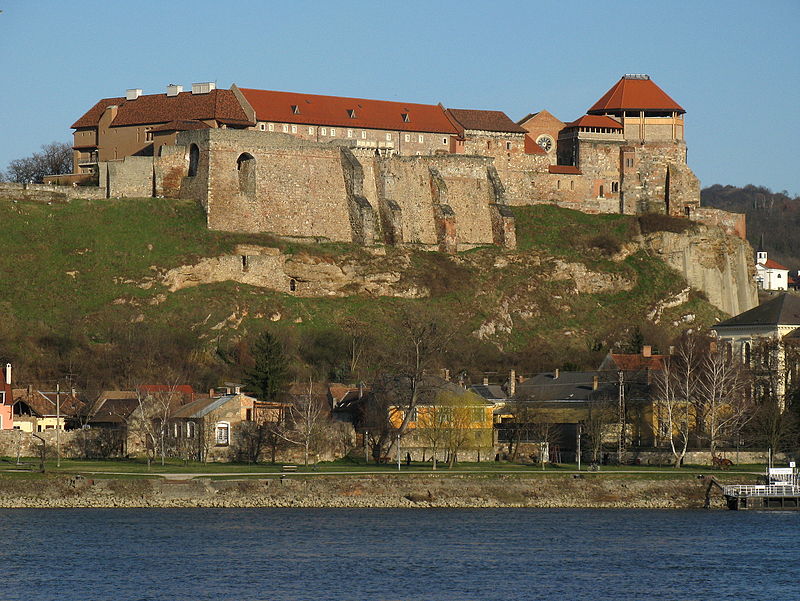 Towering Above All - Esztergom Castle as it looks today