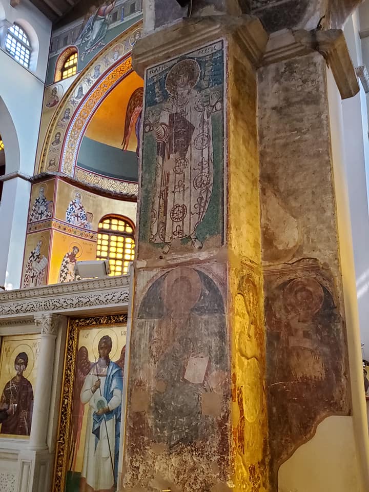 The spirit still lives - Frescoes at the Church of St. Demetrios